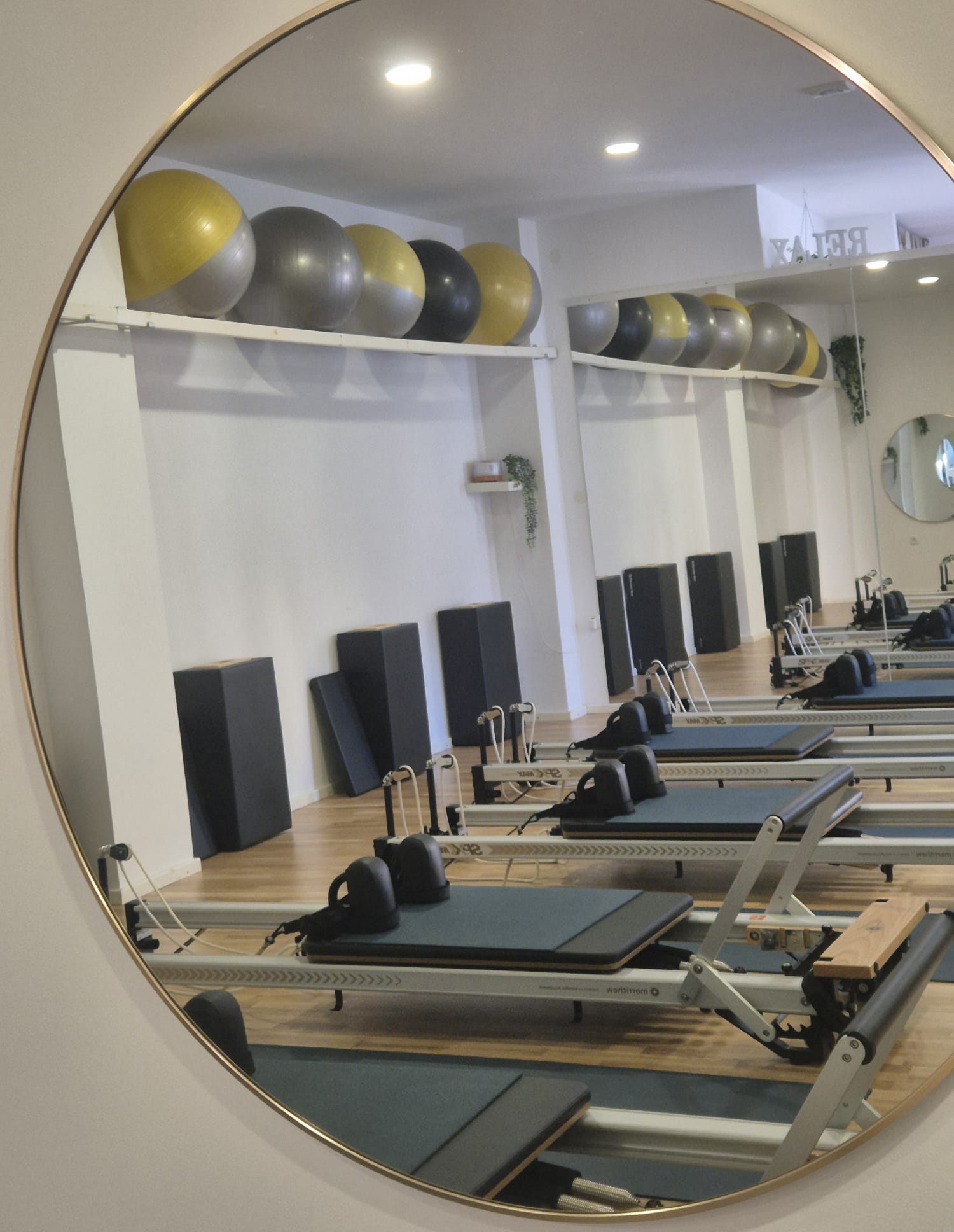 Zrcalni odraz dvorane Body One studija
